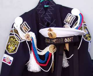 Russian NAVY NAVAL Parade Uniform Suit Jacket Pants Hat  