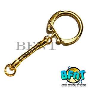 50 x Snake Chain Key Ring Key Chains Bag Charms N/P  