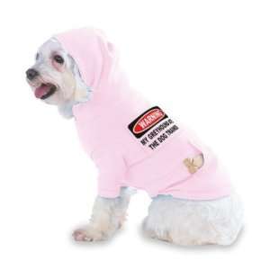  WARNING MY GREYHOUND ATE THE DOG TRAINER Hooded (Hoody) T 