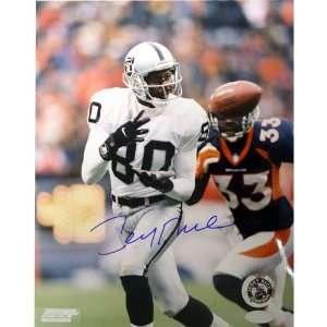  Jerry Rice Raiders Running White Jersey 8x10: Sports 
