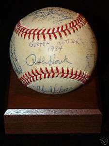 1984 Boston Red Sox Team Signed Baseball of ( 30 )  