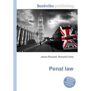  Penal law Ronald Cohn Jesse Russell Books