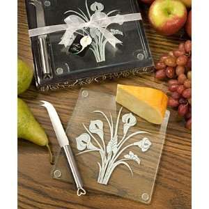  Calla Lily Cheese Set Favors: Health & Personal Care