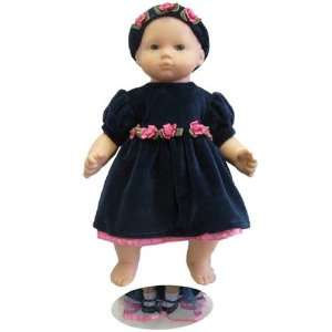  Bitty Baby Twins Christmas Doll Pink Rose Gown   Christmas 