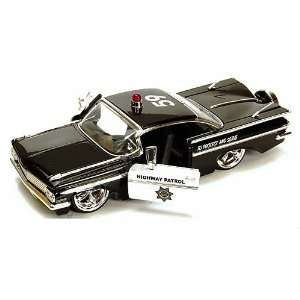   Jada Toys Heat   Chevy Impala Highway Patrol (1959, 1:24, Black): Toys