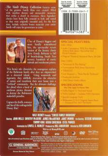 Walt Disney   Swiss Family Robinson   2 Disc DVD Set THX 786936143836 