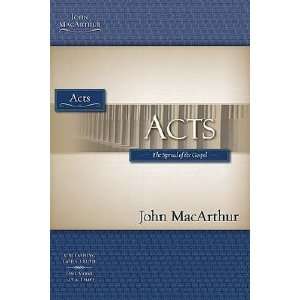  Acts [MACARTHUR BI STUDY GD ACTS]: John(Author) MacArthur 