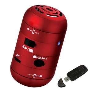  Mini Mobile Speakers for Travel Mobility (Red) Cell 