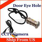 Mini Door Eye Hole Security Color CCTV 1/4 CMOS Camera @US