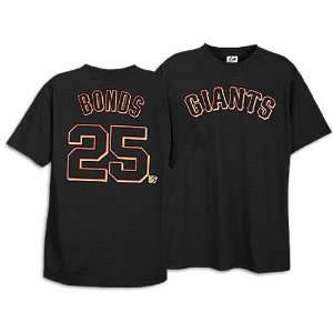  Giants Majestic Mens MLB Player Name Number Tee: Sports 