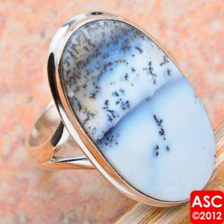 stone type s moss opalite authentic setting metal 925 sterling silver 