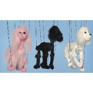   (Pink, Black, White) Small Marionettes Set (B343) Toys & Games
