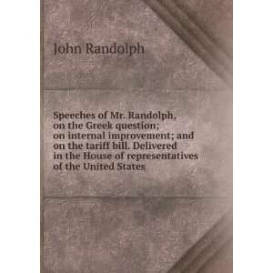   House of representatives of the United States John Randolph Books
