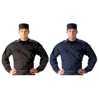Military Security Police Tactical Uniform LS BDU Shirt  