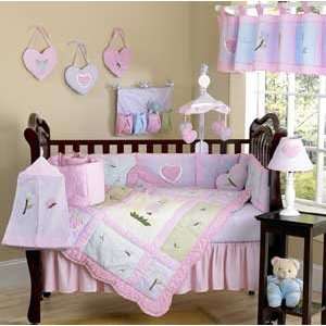 JoJo Designs 9 Piece Baby Designer Crib Bedding Set   Sweet Kayla Pink 