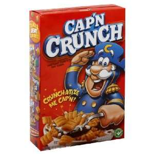 Quaker CapN Crunch Cereal, 16 oz (Pack of 6)  Grocery 
