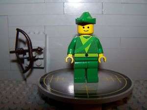 Lego Minifig CUSTOM DC Comics Green Arrow yellow  