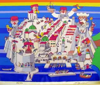 Jovan OBICAN Limited RARE SALE Colorful Art Dubrovnic  