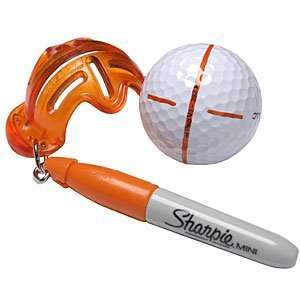 Fine Tune Golf LineMUp Pro Ball Tool Orange Sports 