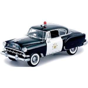   Sun Star 1/18 1954 Chevy Bel Air San Antonio, TX Police: Toys & Games
