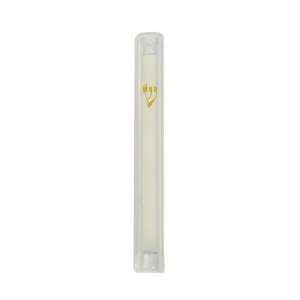  Mezuzah Transparent Plastic 7cm Mezuza