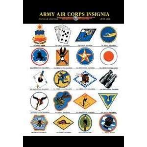  Vintage Art Army Air Corps Insignia   03877 2