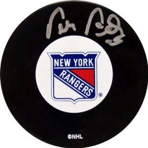  Petr Prucha New York Rangers Autograph Hockey Puck Sports 