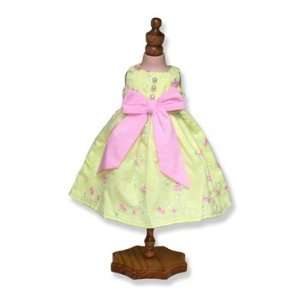  Pretty Bow Party Dress, Fits American Girl 18 Dolls: Toys 