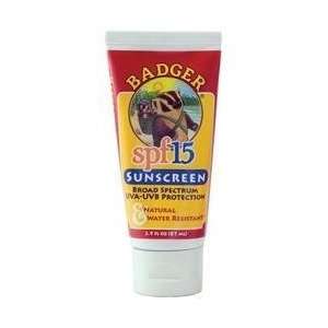  Badger SPF15 Sunblock Face & Body 2.9oz sun block Beauty