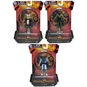  Mortal Kombat 9 4 Inch Action Figures Wave 2 Case: Toys 