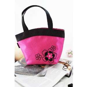 Daisy Love Tote Bag Hot pink 10x7x4