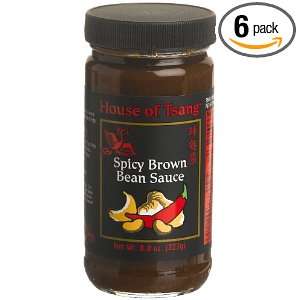 House Of Tsang Spicy Brown Bean Sauce, 8 Ounce Jars (Pack of 6)