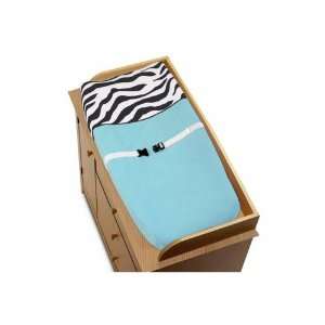  Zebra Turquoise Changing Pad Cover: Home & Kitchen