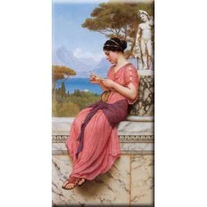  The Love Letter 8x16 Streched Canvas Art by Godward, John 