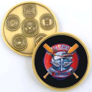   USCG AVIATION MAINTENANCE RATE CHALLENGE COIN YP308: Everything Else