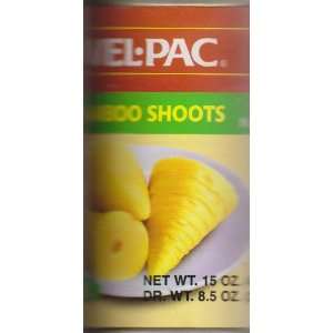 Wel Pac, Bamboo Shoot Tips, 15 Ounce (12 Pack)  Grocery 