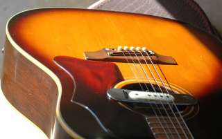 Vintage 1968 Gibson J45 ADJ guitar w/ DeArmond p up  