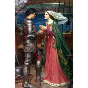  Tristan and Iseult by John William Waterhouse   24x36 