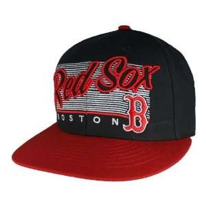  Boston Red Sox Team Color Kalvin Snapback Hat: Sports 