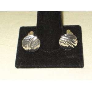 Vintage Swank Round Silver Tone Cuff Links: Everything 