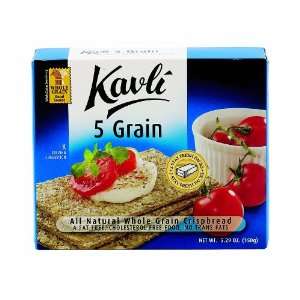 Kavli Five Grain Crispbread, 5.29 oz   3 pk.  Grocery 