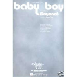  Sheet Music Baby Boy Beyonce 67 