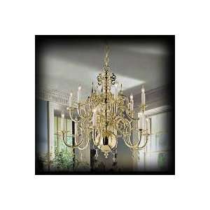 Nulco Bruges 12 Light Chandelier   1820 / 1820 84   Polished Bronze 