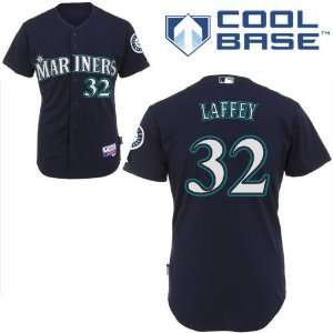 Aaron Laffey Seattle Mariners Authentic Alternate Cool Base Jersey By 