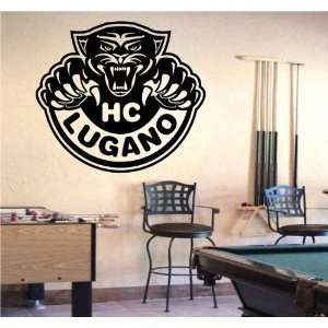   Mural Vinyl Sticker Sports Logos Nla hc Lugano (S1871): Home & Kitchen