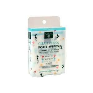  Earth Therapeutics Tea Tree Oil Foot Wipes (Quantity of 4 