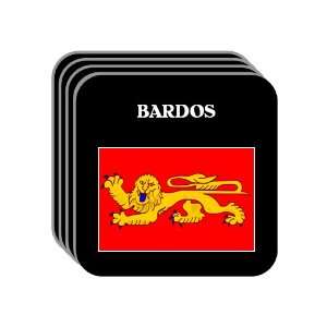  Aquitaine   BARDOS Set of 4 Mini Mousepad Coasters 