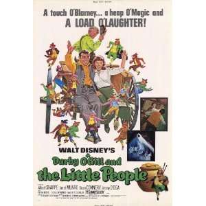 Darby O Gill and the Little People (1977) 27 x 40 Movie Poster Style A 