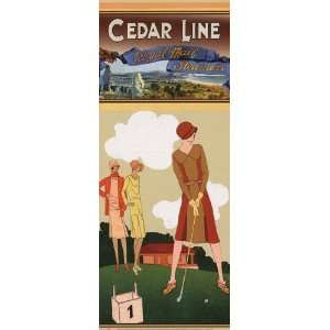  Travelin jane Cedar Line 8.00 x 20.00 Poster Print: Home 