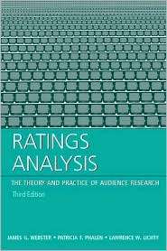 Ratings Analysis, (0805854096), James Webster, Textbooks   Barnes 